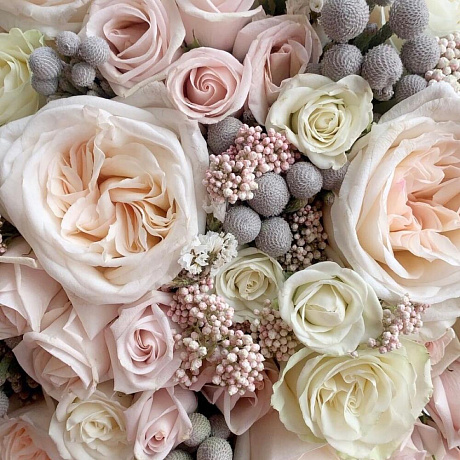Цветы в коробке Luxury Flowers С Любовью ️ - Фото 4