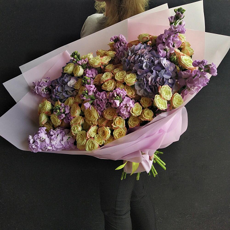 Букет цветов Lavander and vanilla - Фото 3