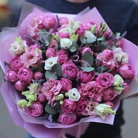 Ароматный букет с лавандой