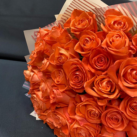 39 оранжевых роз - Фото 5