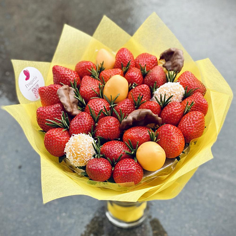 Букет из ягод Солнечные ягоды - Фото 3