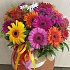 Цветы в коробке «Микс Счастия» - Фото 3