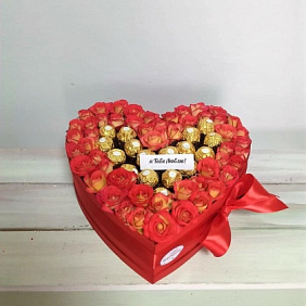 Букет цветов "Я тебя люблю" №164