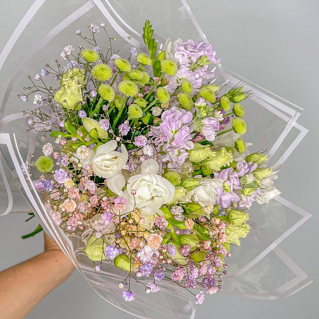 Букет цветов Лавандовая мечта №160 - Фото 6
