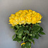 Монобукет 23 Желтых роз 60см - Фото 2