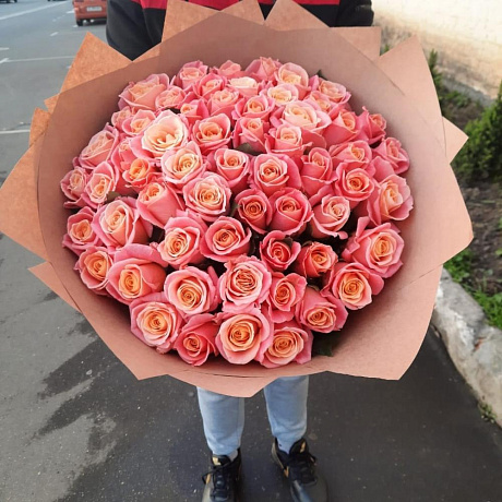 Букет цветов Мисс Пигги №160 - Фото 5