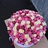 VIP Букет, 151 роза в шляпной коробке - Фото 4