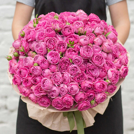 Кустовые пионовидные розы №174 - Фото 3