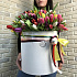 151 тюльпан в коробке - Фото 2
