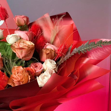 Букет цветов Вместо слов - Фото 4