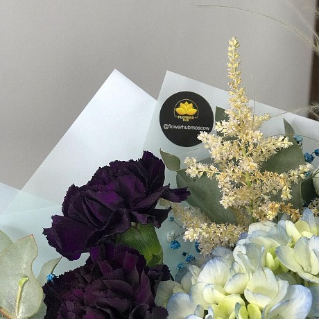 Букет цветов Романтическая ночь - Фото 6