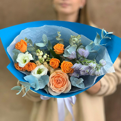 Букет цветов Дыхание утра - Фото 6