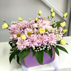Цветы в коробке №510