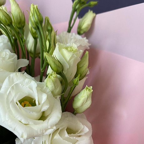 Букет цветов Белоснежная нежность - Фото 4