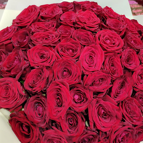 51 красных роз - Фото 2