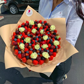 Букет цветов "Майский вечер премиум"