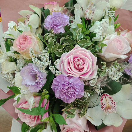 Букет цветов Нежность в руках - Фото 3