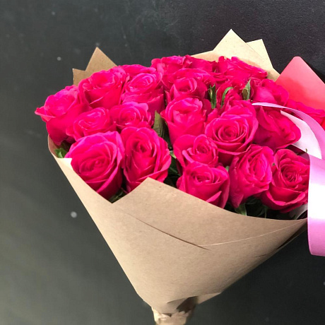 25 роз Кения - Фото 4