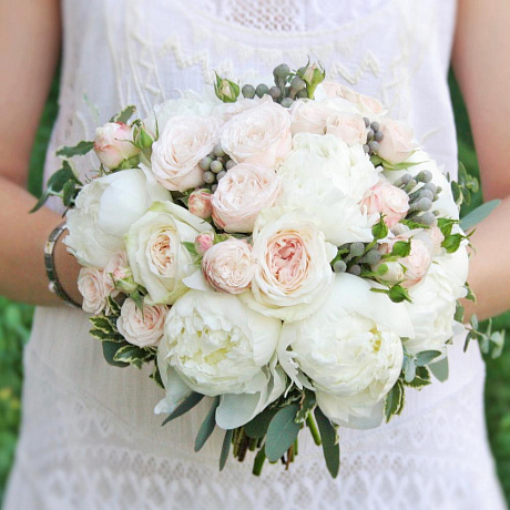 Букет невесты Luxury Flowers Воздушное безе - Фото 2