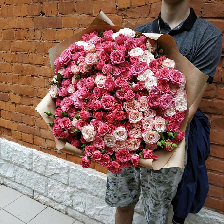 Букет цветов Птица счастья - Фото 3