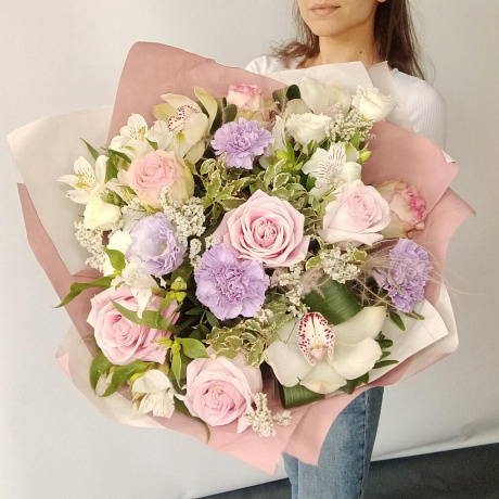 Букет цветов Нежность в руках - Фото 2