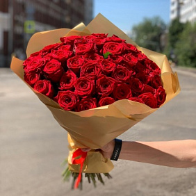 Букет из 51 Красных роз №161