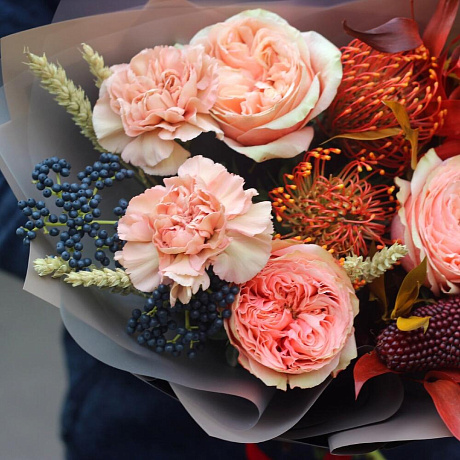 Букет из роз Bouquet autumn 1 - Фото 5