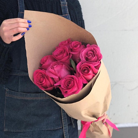 Букет цветов "Pink Floyd mini"