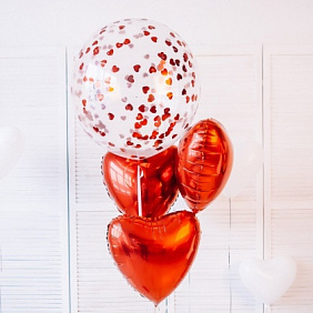 Композиция из шаров "Конфетти Мун"