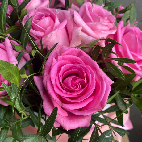 Букет цветов Pink box - Фото 5