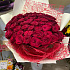 Букет алая роза - Фото 1