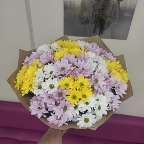 Букет цветов "Яркий микс" №161