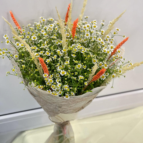 Букет цветов Полевое настроение - Фото 2