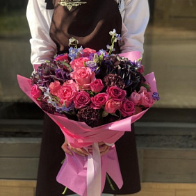 Букет с гортензией "Мария "