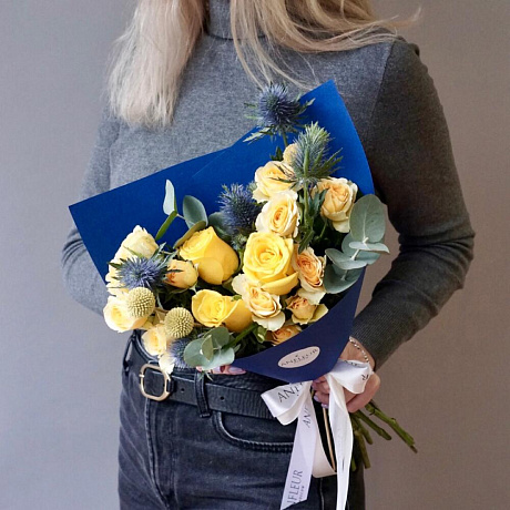 Букет Солнце Сицилии (Размер S) - Фото 3