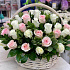 Корзина с цветами 53 Розы - Фото 4