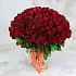 Букет из 101 красной розы 40см - Фото 1