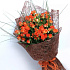 Букет цветов Оранжевый сад - Фото 1