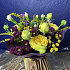 Букет цветов Желто-фиолетовый - Фото 2