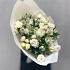 Букет цветов со вкусом M белый - Фото 3