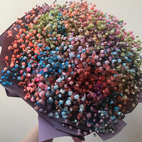 Букет цветов Радуга №170 - Фото 5