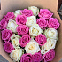 21 Роза микс бело-розовая - Фото 3