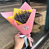 Букет цветов Яркая лаванда №160 - Фото 2