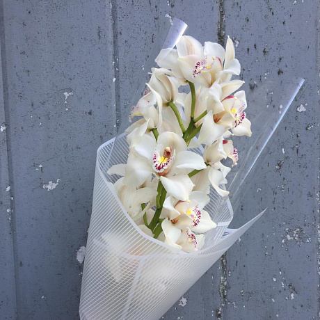 Букет из цимбидиума - Фото 2