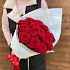 Букет цветов «Мадам в белом» 15 роз - Фото 2