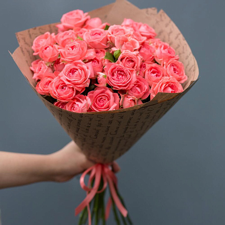 Букет из кустовых роз Барбадос - Фото 3