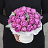 Коробка цветов комплимент «Мальвина» - Фото 1