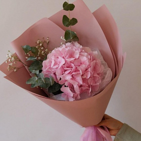 Букет с гортензией №175