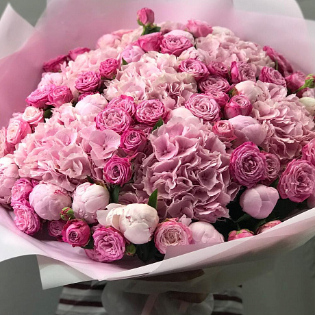 Авторский нежный Букет цветов №3 - Фото 3