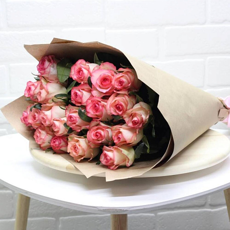 Букет из 21 роз Джумилия - Фото 3